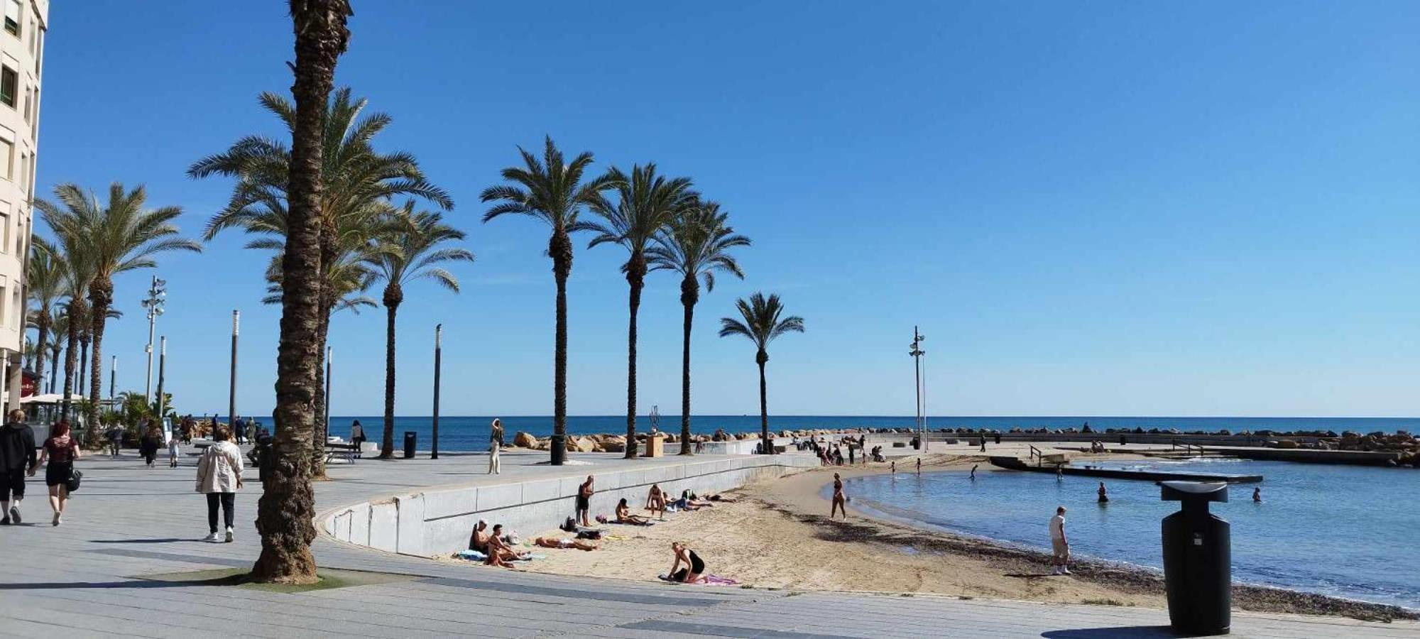 Seaview Playa Del Cura 50M Torrevieja Citycentre Apartment Exterior foto