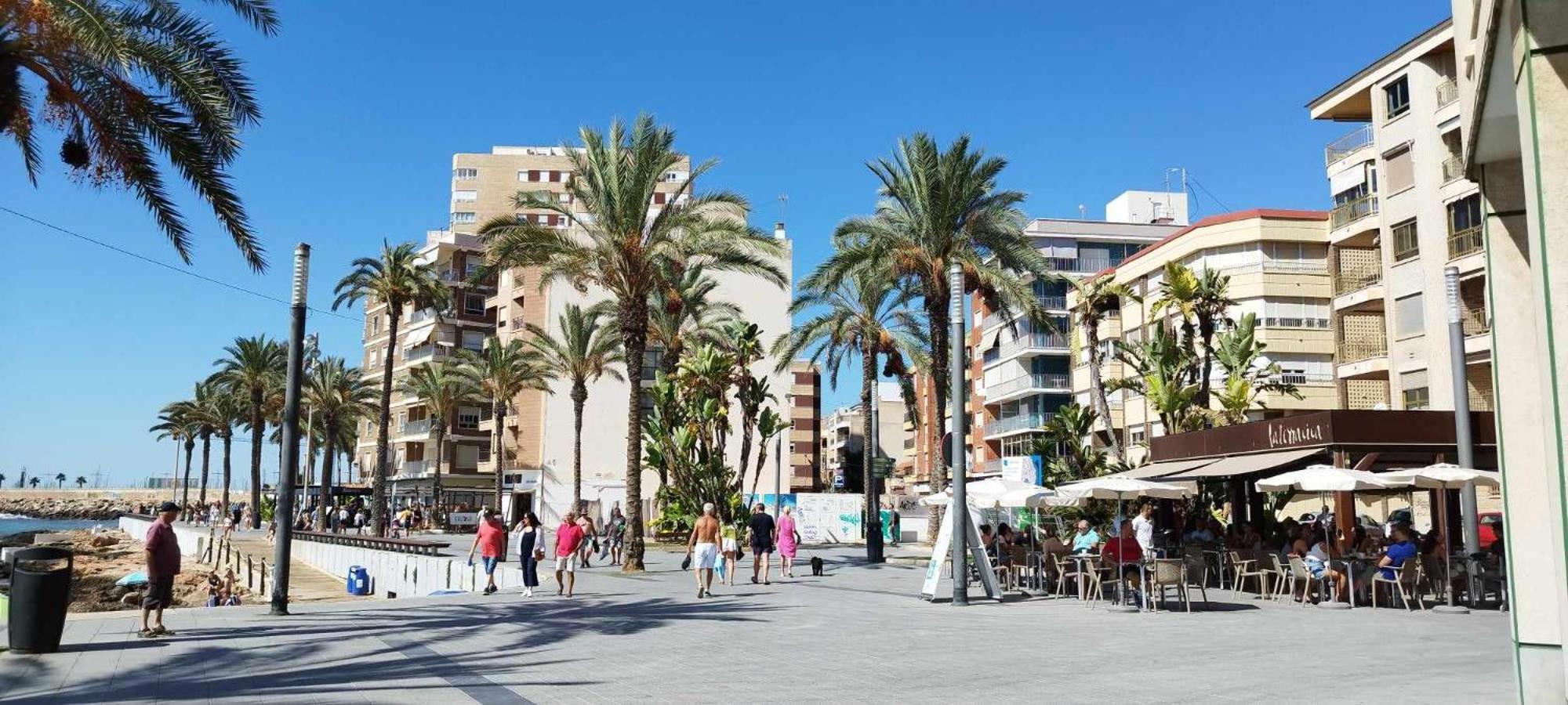 Seaview Playa Del Cura 50M Torrevieja Citycentre Apartment Exterior foto